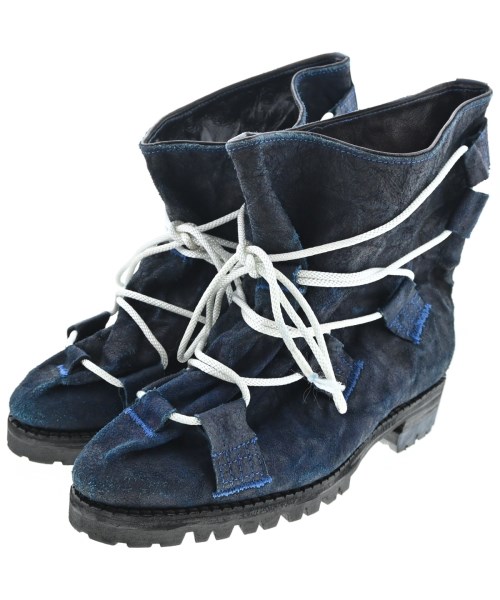 LES SIX(レシス)ブーツ 紺 サイズ:-(28cm位)/2200665854019