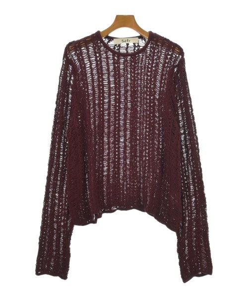 Sefr(セファ)ニット・セーター 赤 サイズ:M/2200605418271
