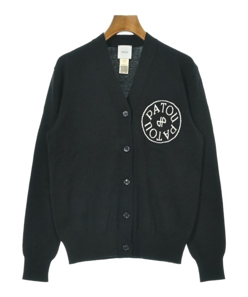 PATOU(パトゥ)カーディガン 黒 サイズ:S/2200664097080