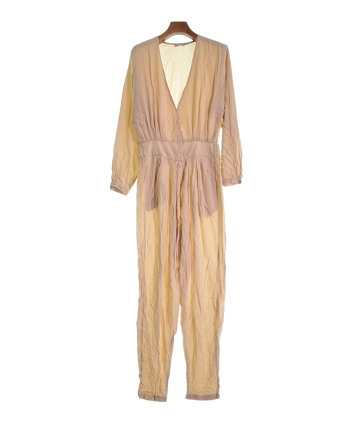 INDAH(インダー)オールインワン/サロペット ベージュ サイズ:S/2200399893933