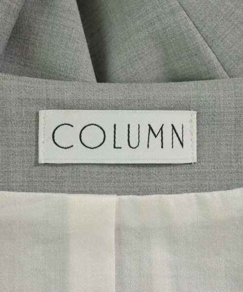 COLUMN（コラム）カジュアルジャケット グレー サイズ:38(M位) レディース/2200628683212