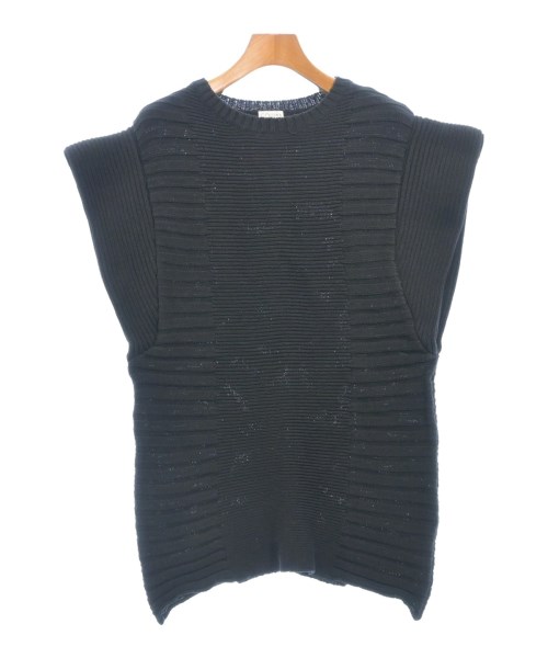 COLUMN(コラム)ベスト/ノースリーブ 黒 サイズ:F/2200611835017