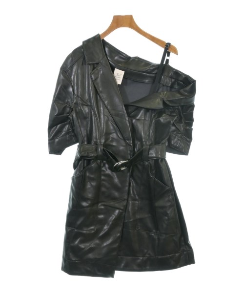 5a7 cinq a sept(サンクアセプト)ワンピース 黒 サイズ:2(S位)/2200601429073