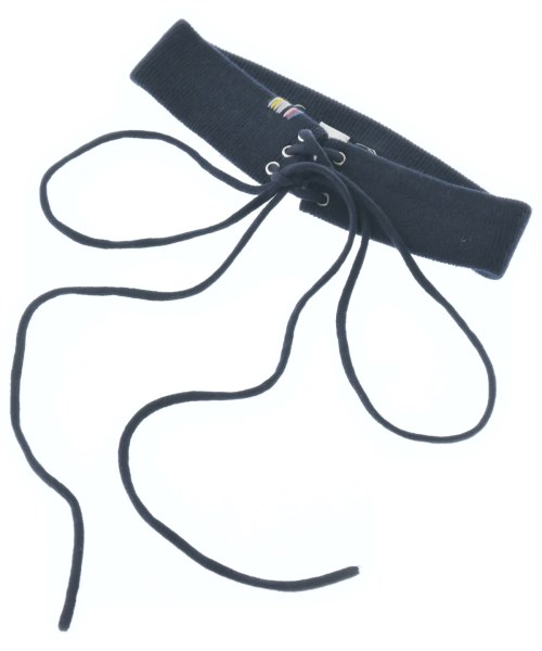 extreme cashmere(エクストリームカシミア)ベルト 紺 サイズ:F/2200644573313