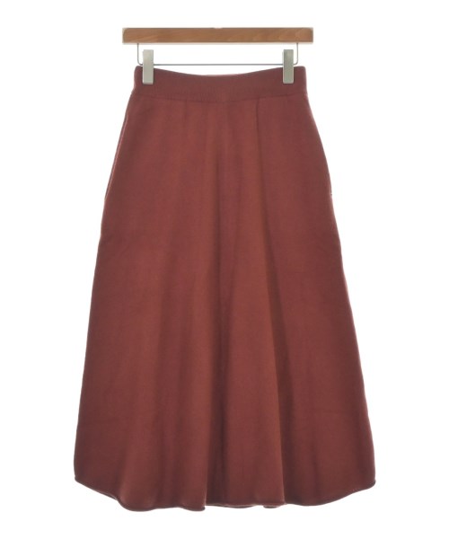 extreme cashmere(エクストリームカシミア)ロング・マキシ丈スカート 茶 サイズ:F/2200644609272
