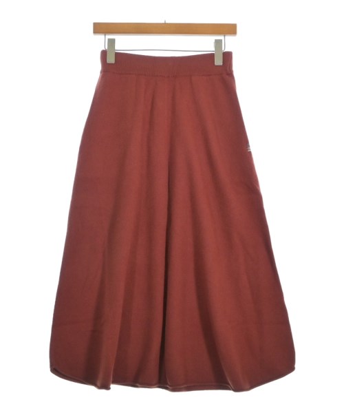extreme cashmere(エクストリームカシミア)ロング・マキシ丈スカート 茶 サイズ:F/2200644609364