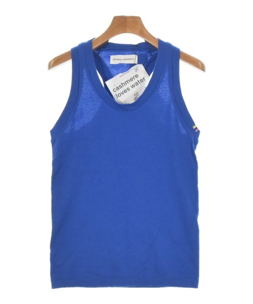 extreme cashmere(エクストリームカシミア)ベスト/ノースリーブ 青 サイズ:F/2200631169499
