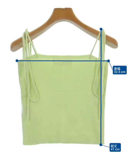 extreme cashmere（エクストリームカシミア）ベスト/ノースリーブ 緑 サイズ:- レディース/2200611936226