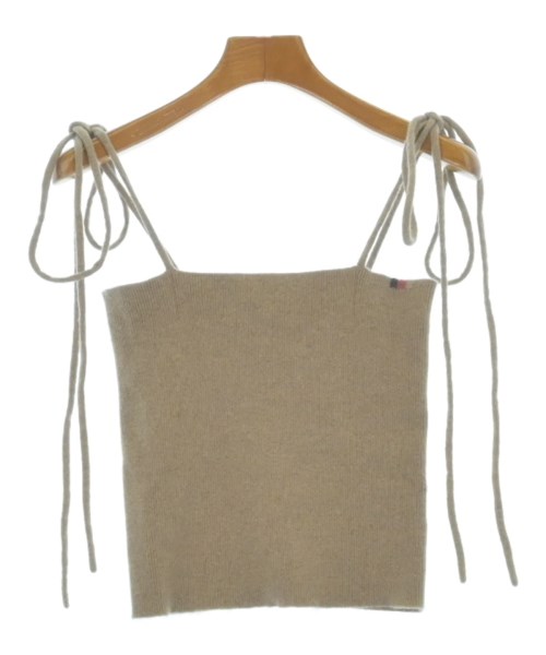 extreme cashmere(エクストリームカシミア)ベスト ベージュ サイズ:-(XS位)/2200643644274