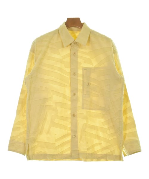 IM MEN(アイムメン)カジュアルシャツ 黄 サイズ:2(M位)/2200644234016