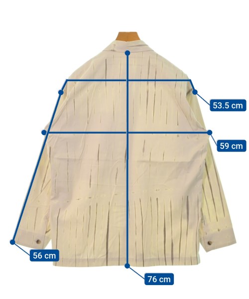 IM MEN（アイムメン）カジュアルシャツ ベージュ サイズ:2(M位) メンズ/2200569558037