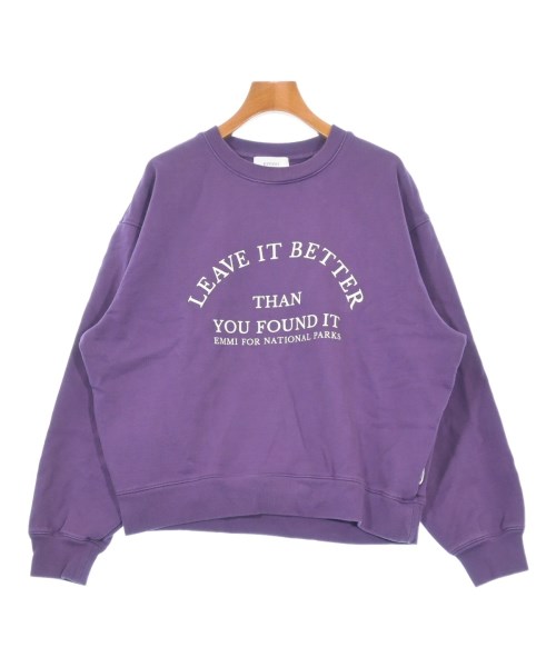 emmi atelier(エミアトリエ)スウェット 紫 サイズ:F/2200629255043