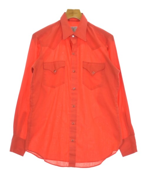 H BAR C(エイチバーシー)カジュアルシャツ オレンジ サイズ:15 1/2(M位)/2200672298028
