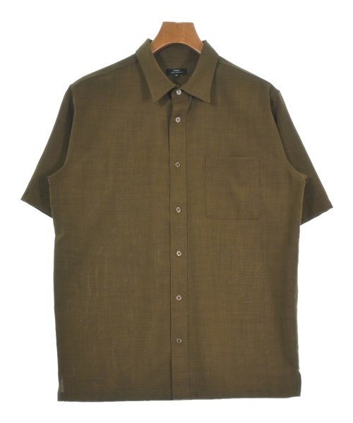 ITEMS URBAN RESEARCH（アイテムズアーバンリサーチ）カジュアルシャツ 茶 サイズ:M メンズ/2200658628054
