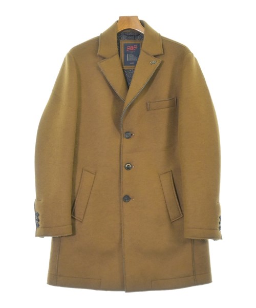 BOB(ボブ)ステンカラーコート 茶 サイズ:50(XL位)/2200651823012