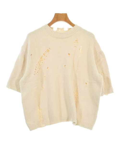 NICENICE MOMENT(ナイスナイス モーメント)ニット・セーター 白 サイズ:F/2200671219024