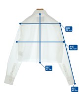 HommeGirls（オムガールズ）カジュアルシャツ 白 サイズ:S レディース/2200640715021