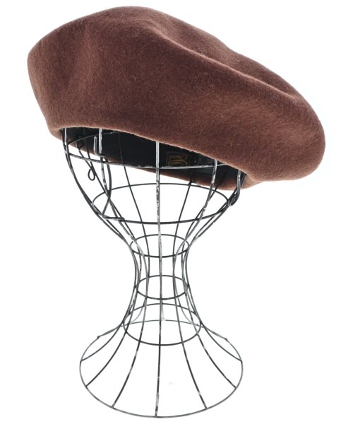 CANDY WOOD(キャンディーウッド)ハンチング・ベレー帽 茶 サイズ:-/2200641889110