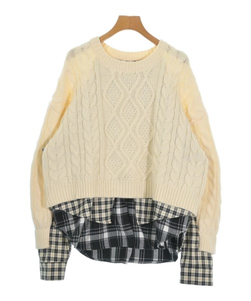 SUMI STYLE(スミスタイル)ニット・セーター 白 サイズ:F/2200660173054