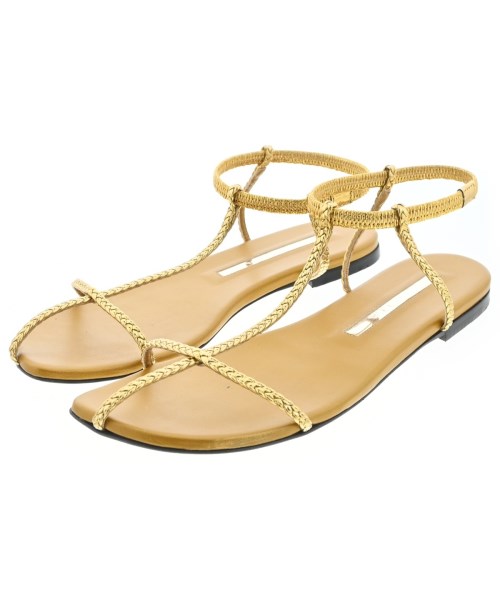 BRENTELLA(ブレンテッラ)サンダル ゴールド サイズ:EU37(23.5cm位)/2200688041335