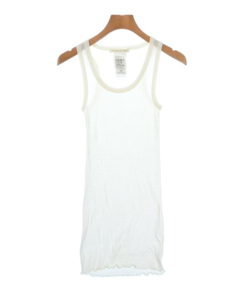 Seamless Basic(シームレスベーシック)タンクトップ 白 サイズ:ONE/2200619711023