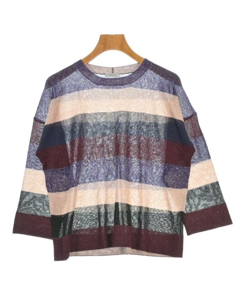 MAURILA(マレーラ)ニット・セーター 紫 サイズ:F/2200670668069