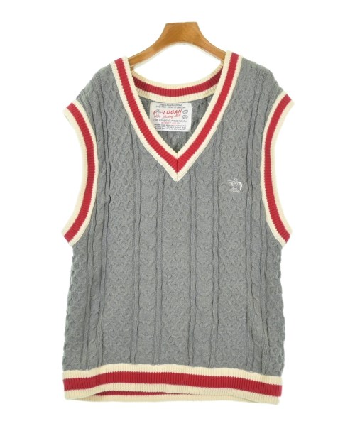 LOGAN KNITTING MILLS(ローガンニッティングミルズ)のベスト サイズ:F 3,000円