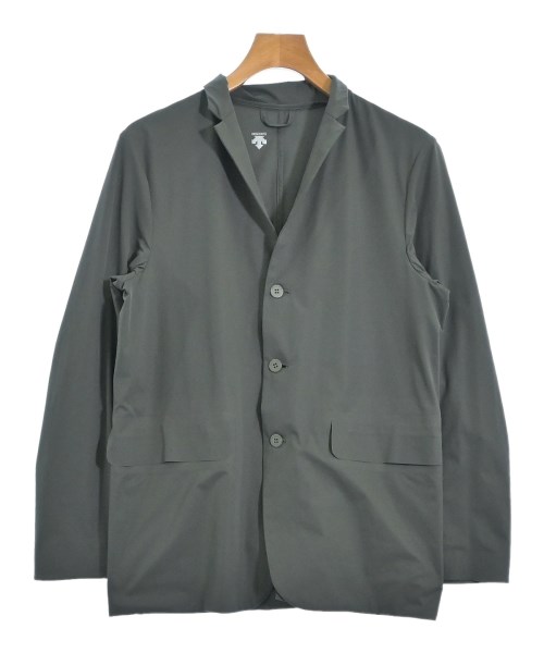 DESCENTE PAUSE(デサントポーズ)テーラードジャケット 緑 サイズ:M/2200658544033