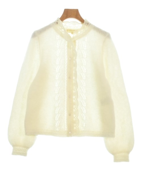LA MAILLE SEZANE(ラマイユセザンヌ)カーディガン 白 サイズ:S/2200690928068