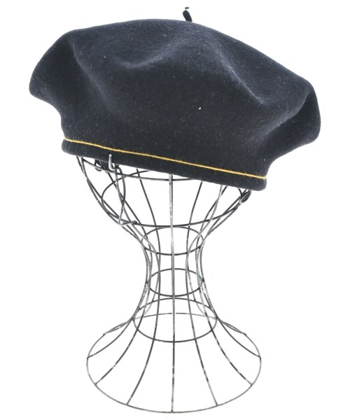 MANUFACTURE DE BERETS(マニファクチュールデュベレー)ハンチング・ベレー帽 黒 サイズ:-/2200677027050