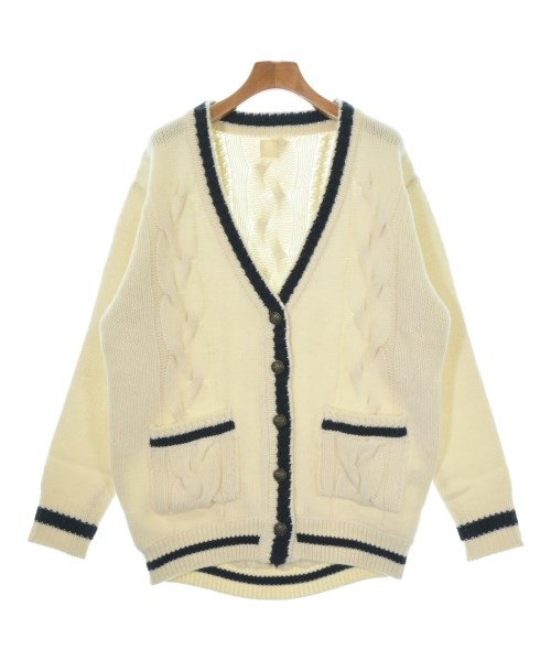 THREE SQUARE(スリースクエア)カーディガン 白 サイズ:F/2200661684733