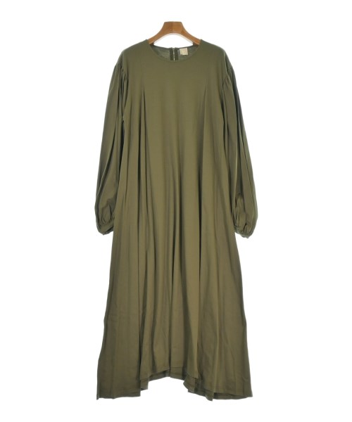 THREE SQUARE(スリースクエア)ワンピース カーキ サイズ:F/2200661693032