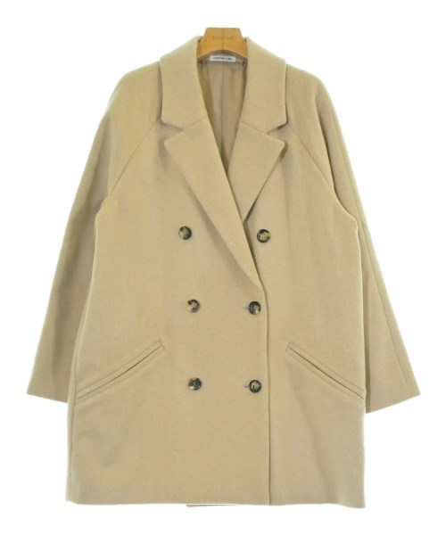 EVERYDAY I LIKE(エブリデイアイライク)ピーコート ベージュ サイズ:-(M位)/2200659596024