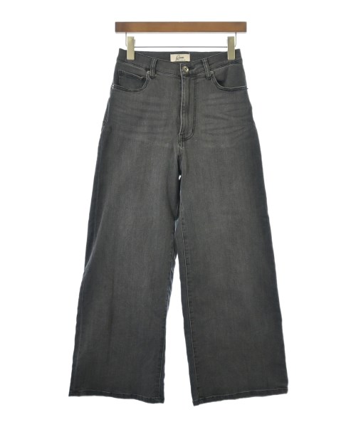 Q.anos(キュアノス)デニムパンツ 黒 サイズ:0(XS位)/2200668167017