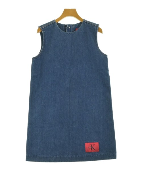 CK CALVIN KLEIN(シーケーカルバンクライン)ワンピース 青 サイズ:S/2200629111158