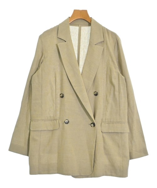 R'IAM-PLAGE(リアムプラージュ)カジュアルジャケット ベージュ サイズ:38(M位)/2200611671035