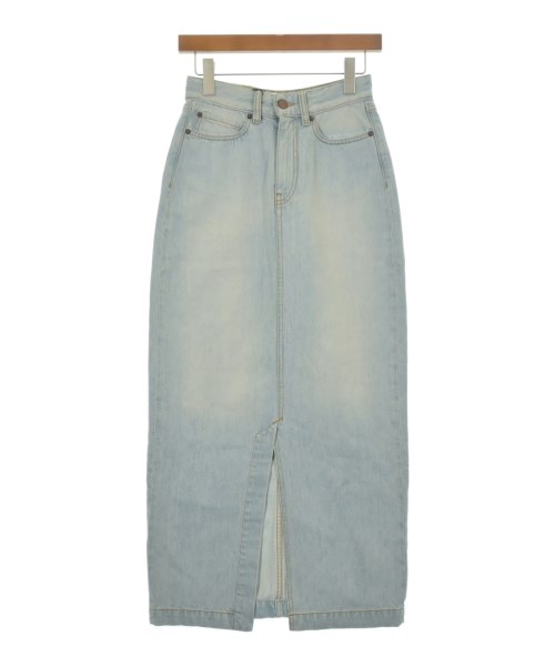 VVB(ブイブイビー)ロング・マキシ丈スカート 青 サイズ:6(S位)/2200620951142