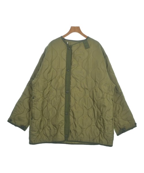 JUMPIN' JAP FLASH(ジャンピンジャップフラッシュ)ダウンコート カーキ サイズ:F/2200664121075