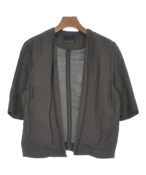 conte(コンテ)のノーカラージャケット サイズ:F 7,000円