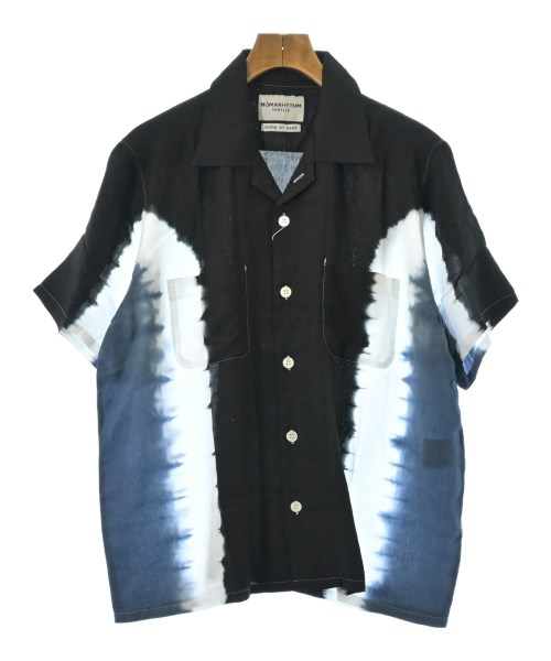 NOMARHYTHM TEXTILE(ノーマリズムテキスタイル)カジュアルシャツ 黒 サイズ:4(XL位)/2200635169099