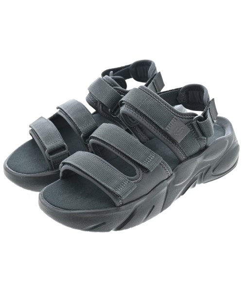 UNOHA(ウノハ)サンダル 黒 サイズ:23cm/2200607421118