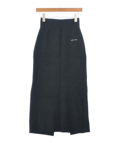 HOLIDAY(ホリデイ)ロング・マキシ丈スカート 黒 サイズ:F/2200627809026