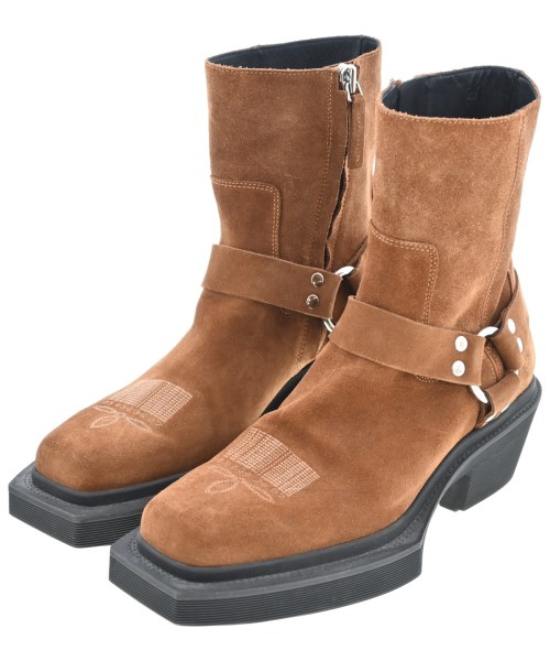 VTMNTS(ブイティーエムエヌティーエス)ブーツ 茶 サイズ:EU42(27cm位)/2200641533013