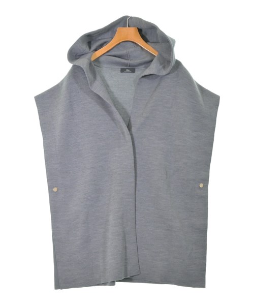 SHIPS Primary Navy Label(シップスプライマリーネイビーレーベル)ベスト グレー サイズ:ONE/2200668524018