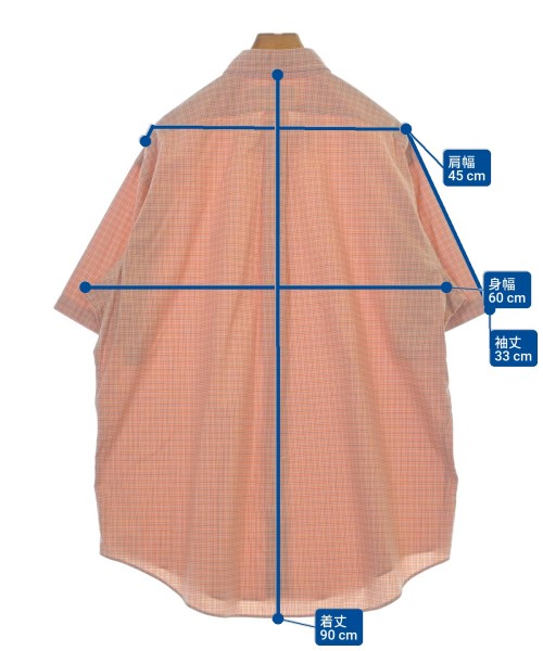Polo Ralph Lauren（ポロラルフローレン）カジュアルシャツ オレンジ サイズ:XXL メンズ/2200603335099