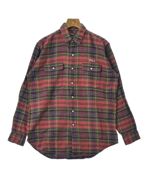 Polo Ralph Lauren(ポロラルフローレン)カジュアルシャツ 赤 サイズ:XL/2200662382034