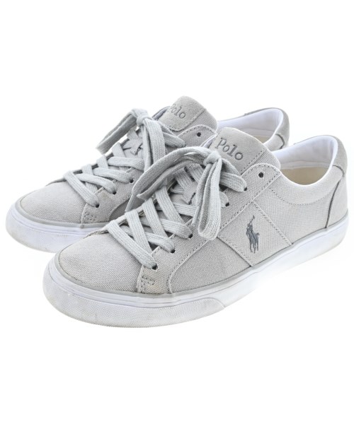 Polo Ralph Lauren(ポロラルフローレン)スニーカー グレー サイズ:UK8 1/2(27cm位)/2200667552029