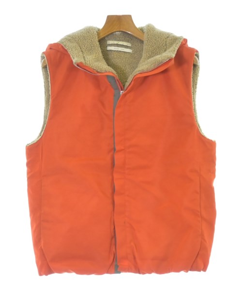 RANRA(ランラ)ダウンジャケット/ダウンベスト オレンジ サイズ:M/2200659389015