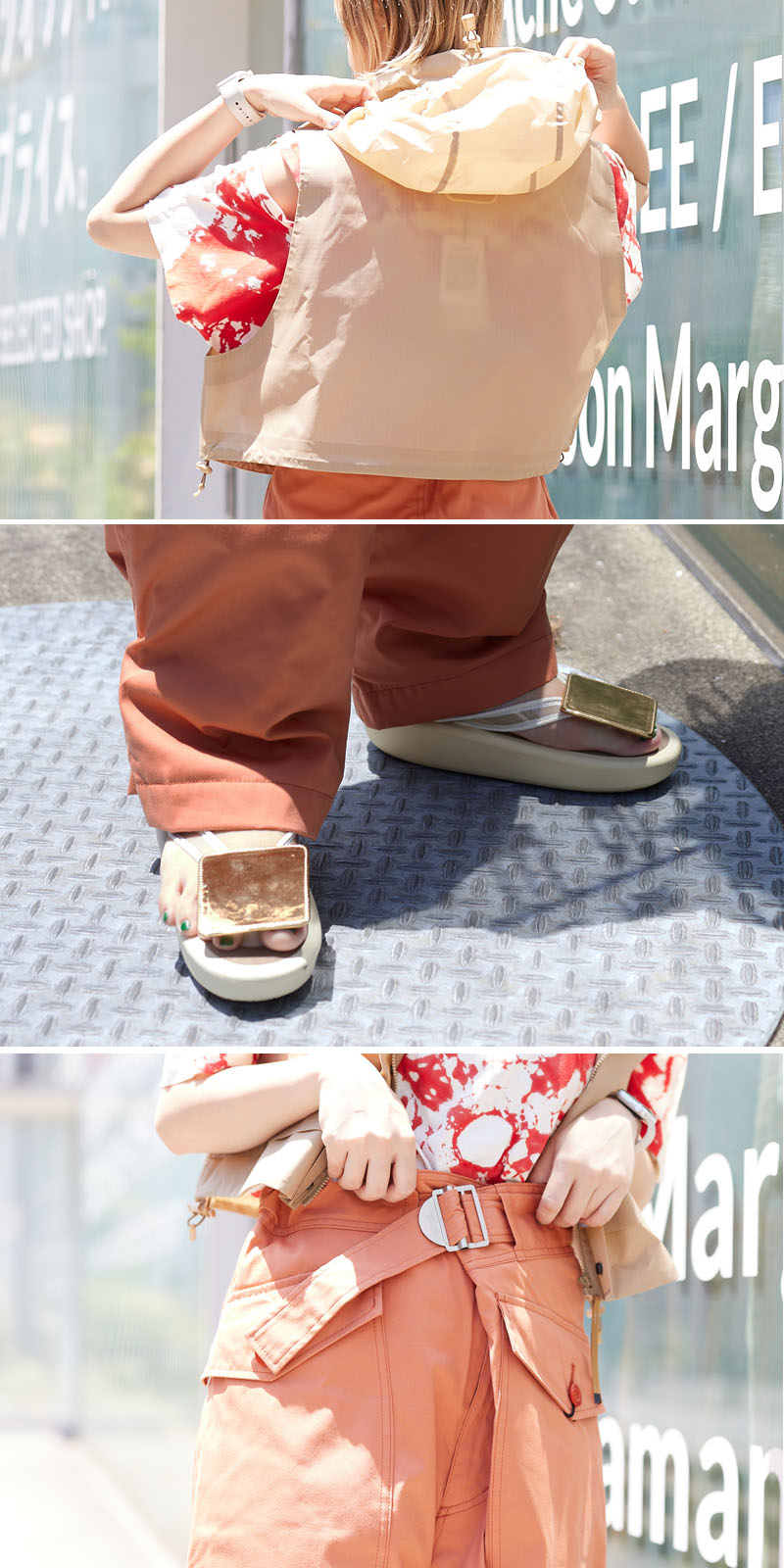 スタッフ パンツ ビューティフルピープル ディテール