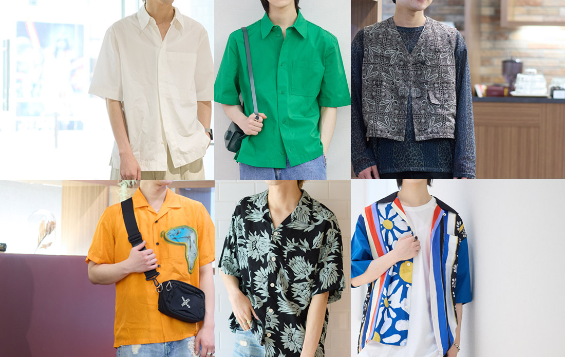 【MEN】王道＆個性が光る、夏の半袖シャツ6選！